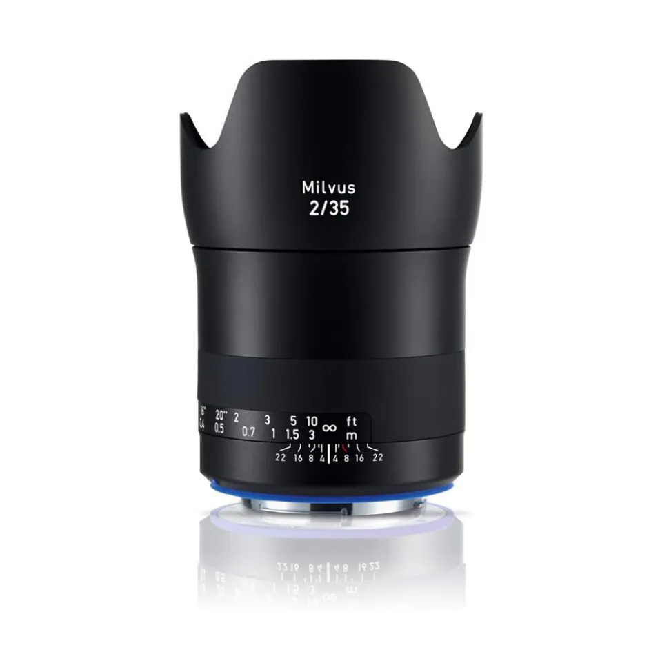 Zeiss Milvus 35mm f/2 Distagon T* ZE Standard Prime Lens Canon EF