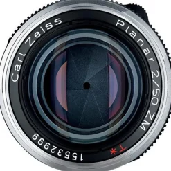 Zeiss Planar T* 50mm f/2 ZM Lens Silver Leica M