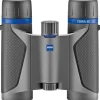 ZEISS Terra ED Pocket 10x25 Binocular - Grey/Black
