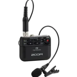 Zoom F2 Field Recorder and Lavalier Mic