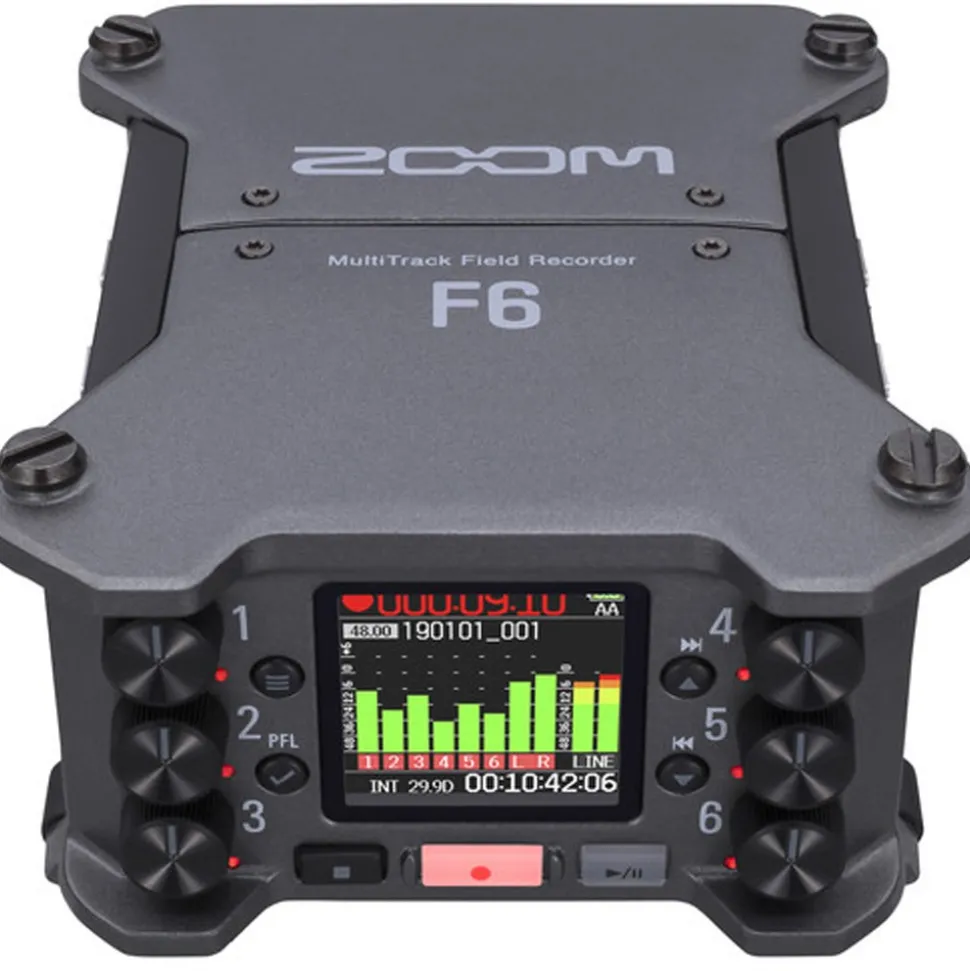Zoom F6 Multitrack Field Recorder