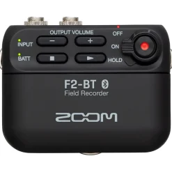 Zoom F2-BT Field Recorder with Bluetooth and Lavalier Mic