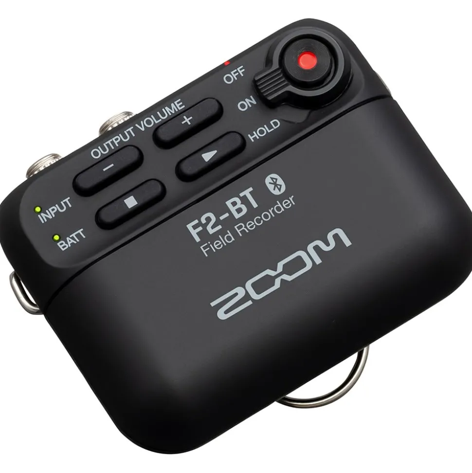 Zoom F2-BT Field Recorder with Bluetooth and Lavalier Mic