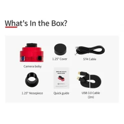 ZWO ASI662MC USB3.0 Colour CMOS Camera with Autoguider Port